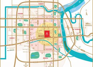 衡阳蒸湘区大衡城邦为您提供该项目区位图欣赏