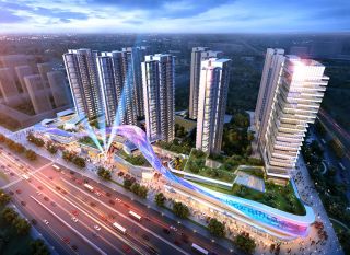 衡阳蒸湘区高新未来城文创谷为您提供该项目样板间欣赏