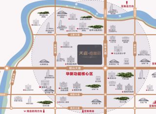 衡阳蒸湘区天嘉成林间为您提供该项目区位图欣赏