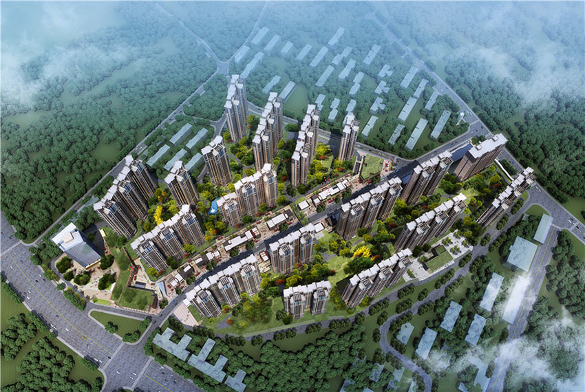 融冠乐城项目位于蒸湘区蔡伦大道衡阳广电南100米（原中央储备粮衡阳直属库）