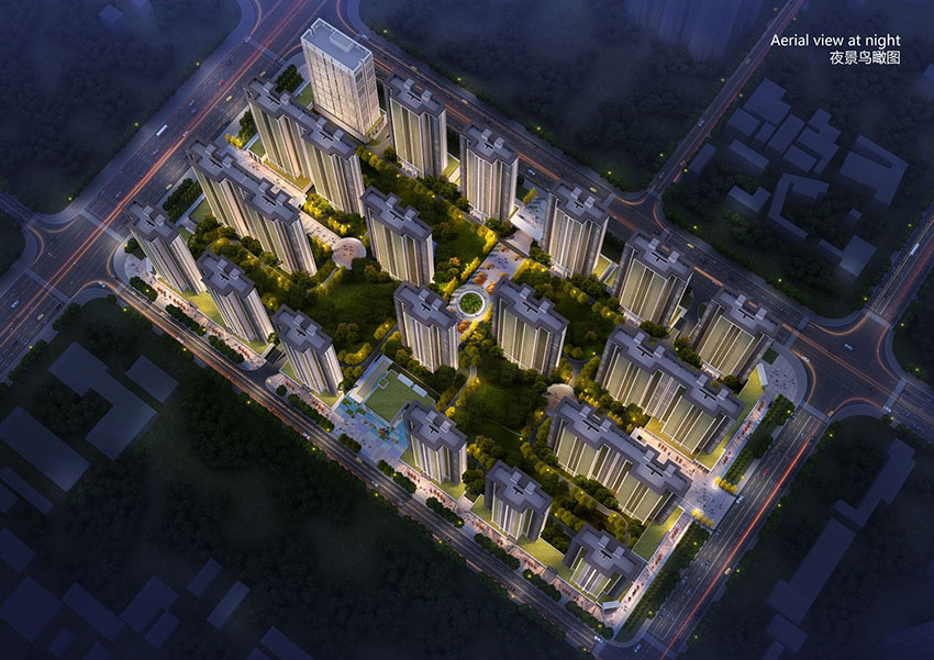 承龙大名城项目位于蒸湘区长丰大道与立新大道交汇处