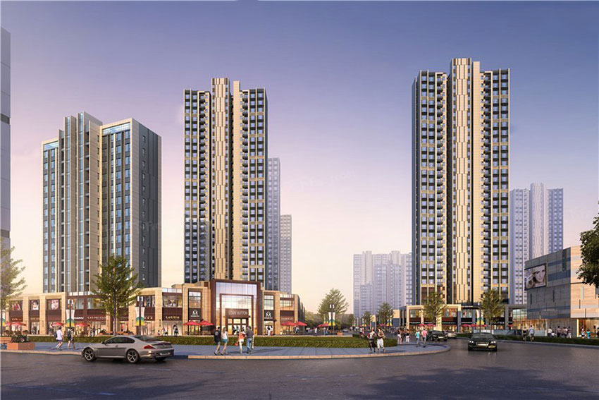 碧桂园衡中心项目位于蒸湘区华新大道与船山大道交汇处