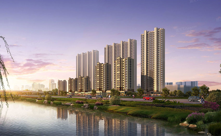 碧桂园盛棠项目位于蒸湘区长丰大道与蒸水南路交汇处