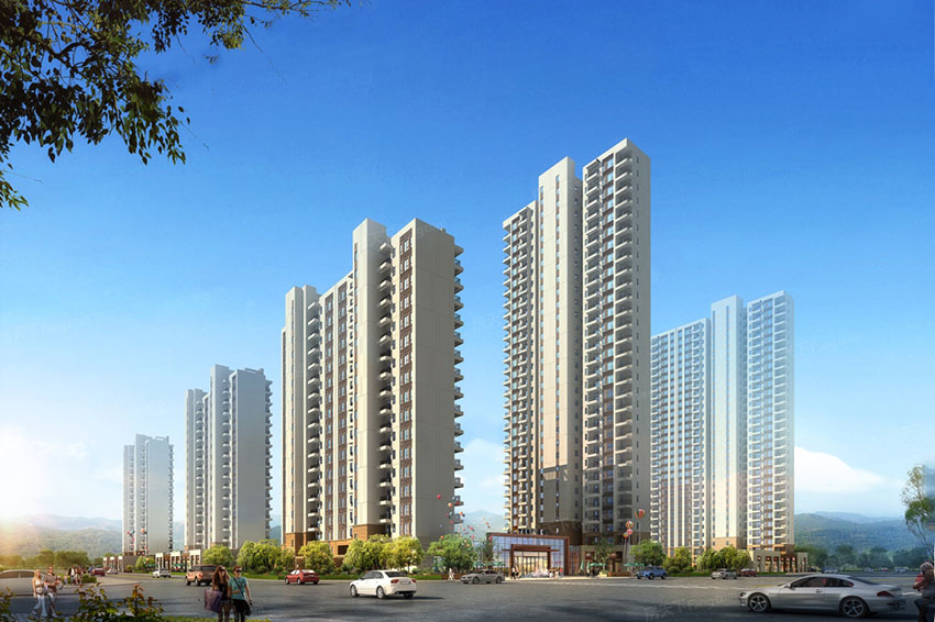 碧桂园华新时代项目位于蒸湘区华新大道与船山大道交汇以北300米