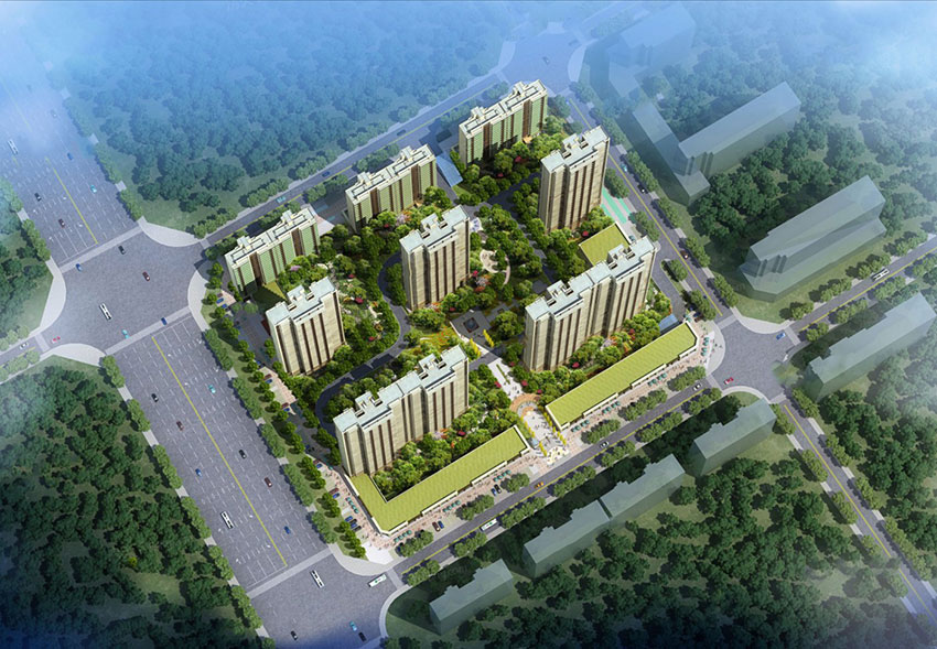 碧桂园华新时代项目位于蒸湘区华新大道与船山大道交汇以北300米