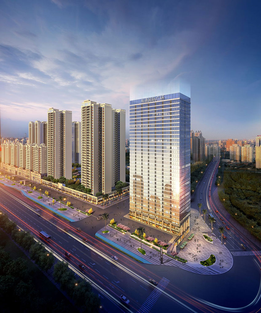 海通衡州府项目位于蒸湘区衡州大道与西合路交汇处（万达旁）