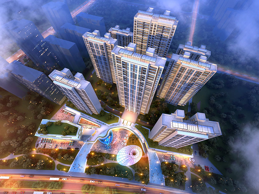 高新未来城科创谷项目位于高新区长丰大道与天台路交汇处东50米（衡州二小对面）