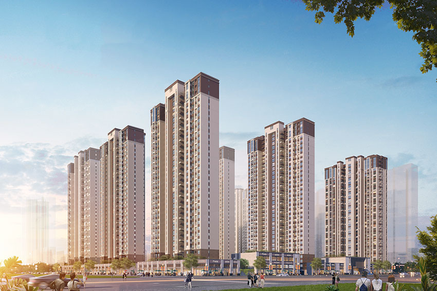 融冠蜜城项目位于蒸湘区长丰大道与凤凰新街交汇处（融冠亲城北面）