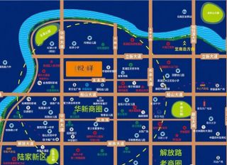衡阳蒸湘区佳兆业悦峰为您提供该项目区位图欣赏
