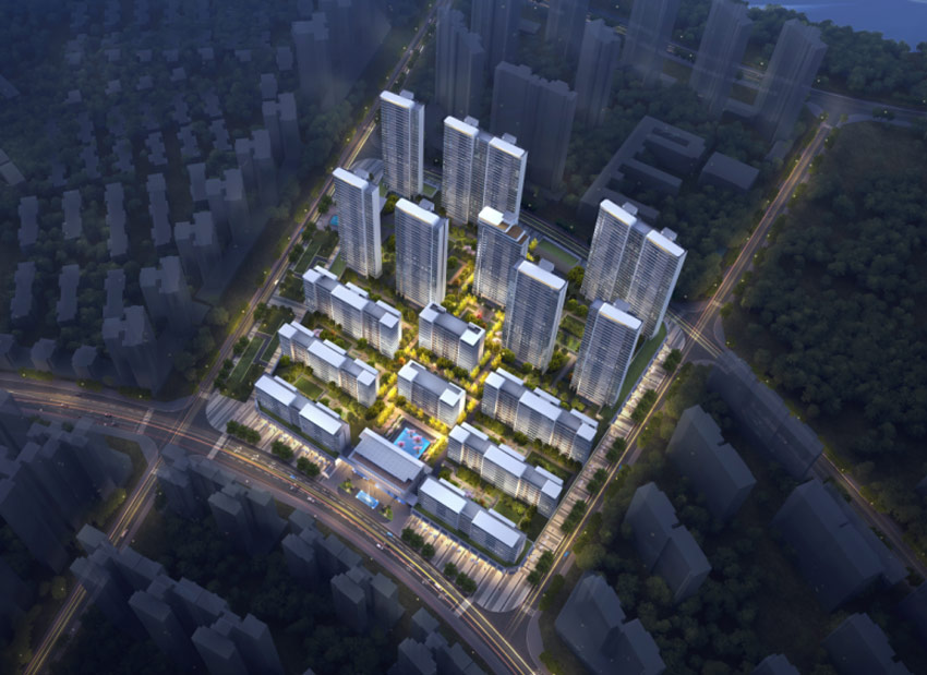 天嘉上河九章项目位于蒸湘区华新三江路与喜阳路交汇处