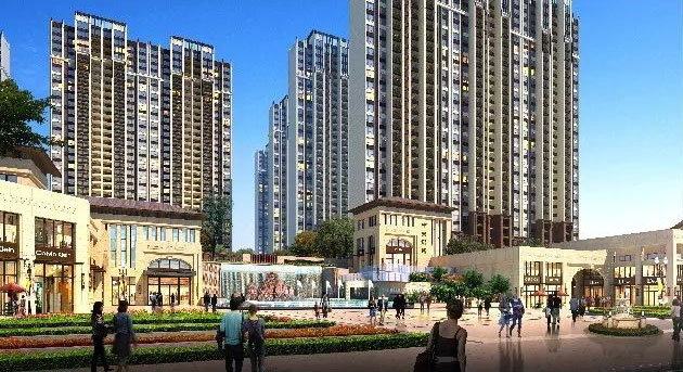 中央绿城项目位于衡阳县西渡镇海英大道与联胜路交汇处