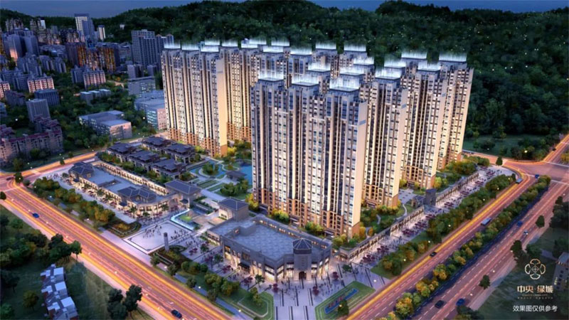 中央绿城项目位于衡阳县西渡镇海英大道与联胜路交汇处