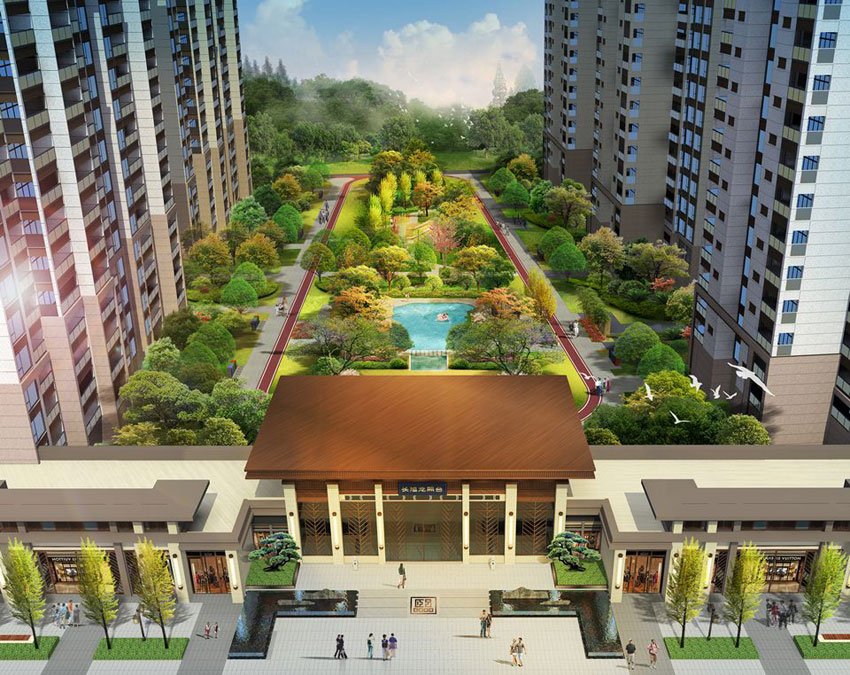 长旭龙熙台项目位于衡阳县西渡开发区蒸阳大道与幸福路交汇处（县司法局正对面）