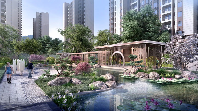 碧桂园滨江原著项目位于衡阳县向阳北路镇二校旁