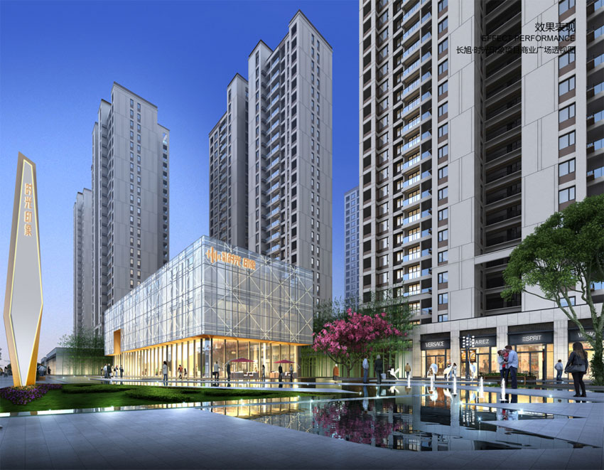 长旭时光印象项目位于衡阳县一中对面