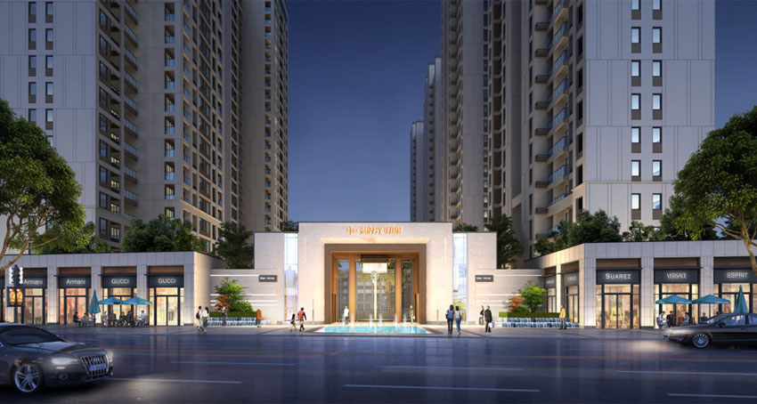 长旭时光印象项目位于衡阳县一中对面