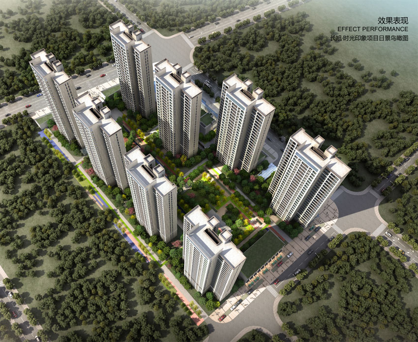 长旭时光印象项目位于衡阳县一中对面