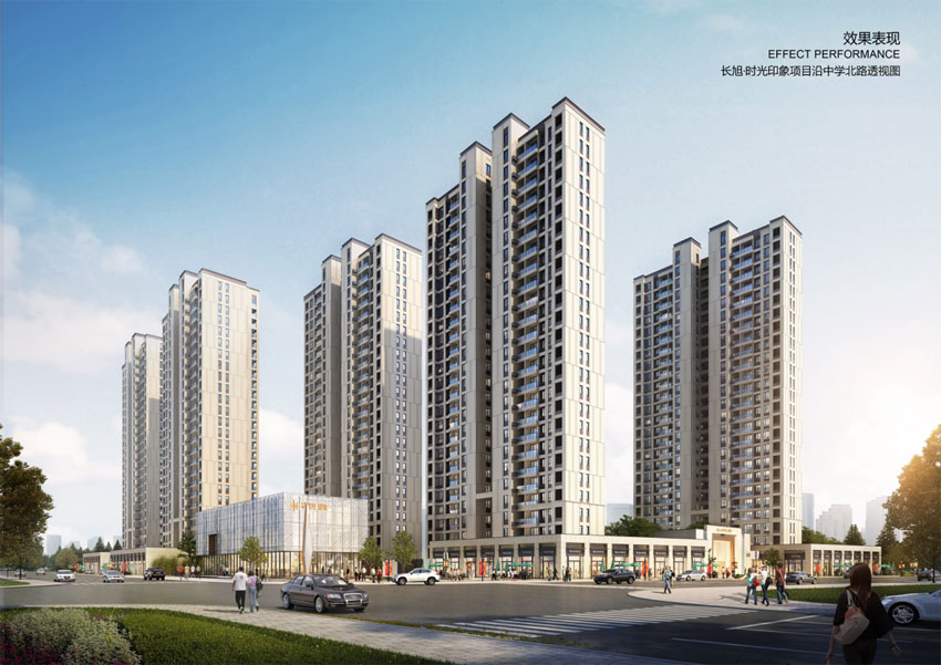 长旭时光印象项目位于衡阳县一中对面