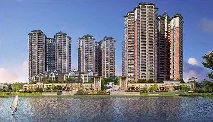 滨江丽景项目位于衡阳县蒸阳大道与洪山桥交汇处