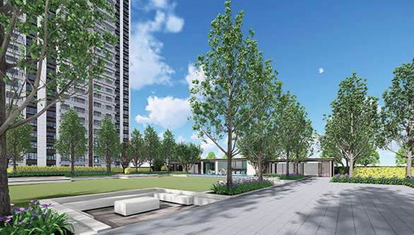 飞翔御府项目位于衡阳县西渡镇海英大道与联胜路交叉处西南角