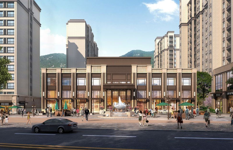 盛世华府项目位于南岳区禹王路与方广路交汇处（南岳区政府旁）