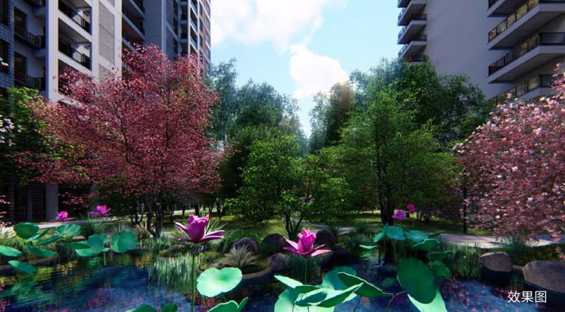 云峰国府项目位于衡阳市南岳区黄金路新人民法院西侧