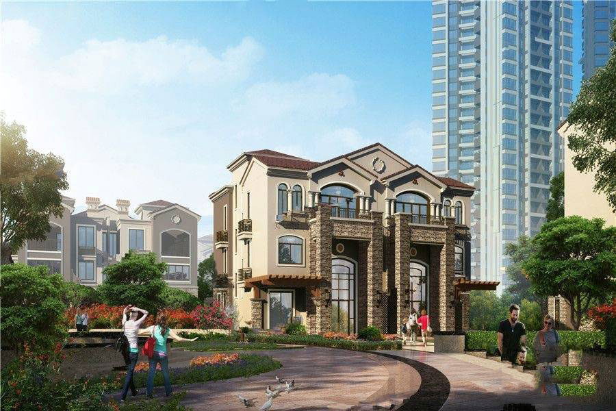 奥园广场项目位于祁东县南山大道与曙光路交汇处