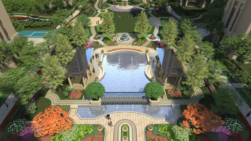 缔华湘水湾项目位于衡南县云集镇云集大道雅文小学西邻