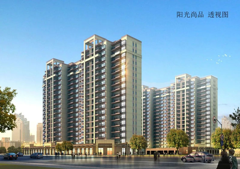 阳光尚品项目位于云集正德路和旺华路交汇处（清泉公园旁）