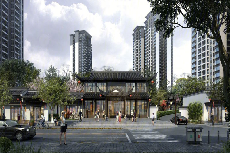 珠江愉景翠园项目位于衡南县南华大学雨母校区往西300米 （南华庭院对面）