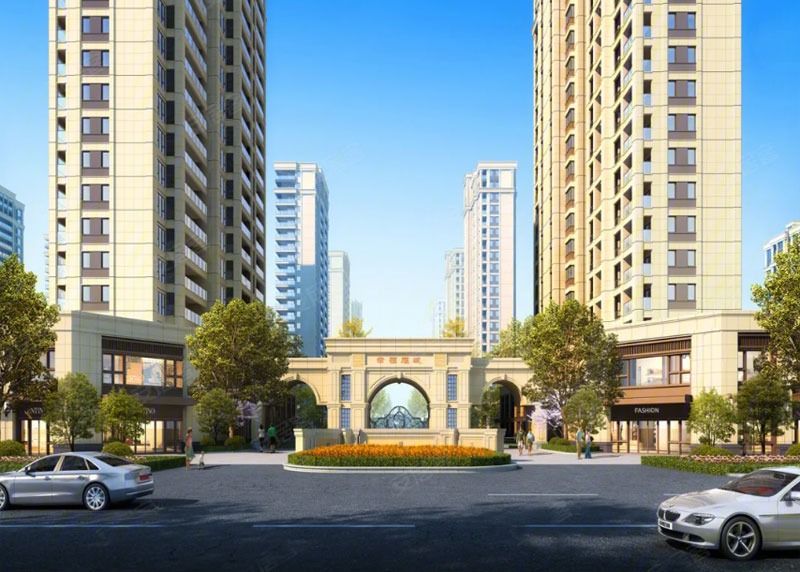 幸福雁城项目位于衡南县云集云峰路与雅园路交汇处