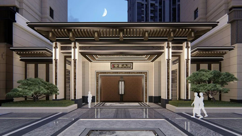 金领世家大院项目位于衡山县政务中心旁