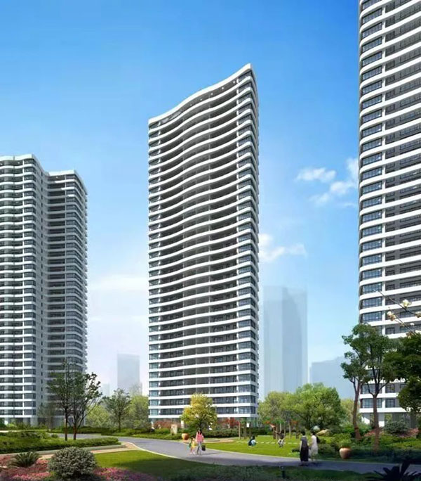 梦想公馆项目位于衡山大道与开云大道交汇处( 体育馆对面）