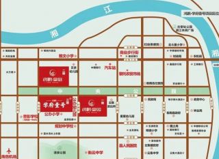 衡阳-衡南县学府壹号为您提供该项目区位图欣赏