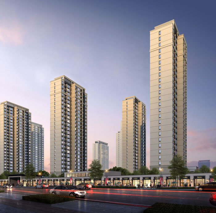 美韵馨城项目位于常德市武陵区常东路与碑吉边路交汇处