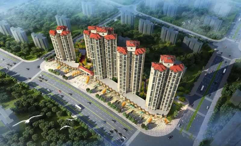 乐福水木清华项目位于衡山黄花新区景贤小学正门口