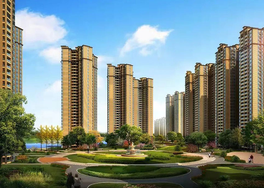 恒建紫金湾项目位于衡东城关镇洣江大道金堰广场西侧