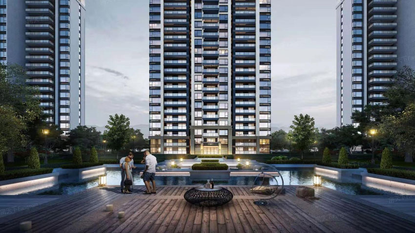 锦绣和府项目位于衡东县洣水镇衡岳北路695号