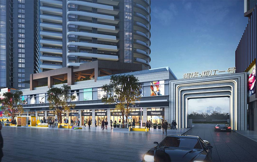 物格湘江一号项目位于衡东县衡山大桥东1号