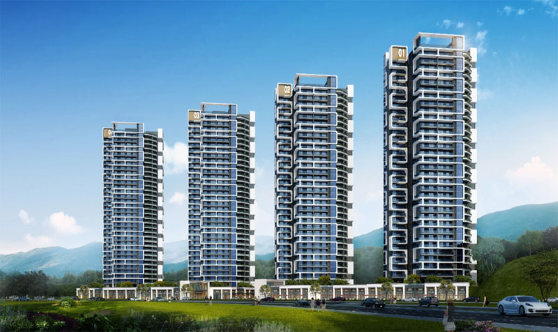 物格未来城项目位于衡东县衡山大桥东150米（桥头广场旁）