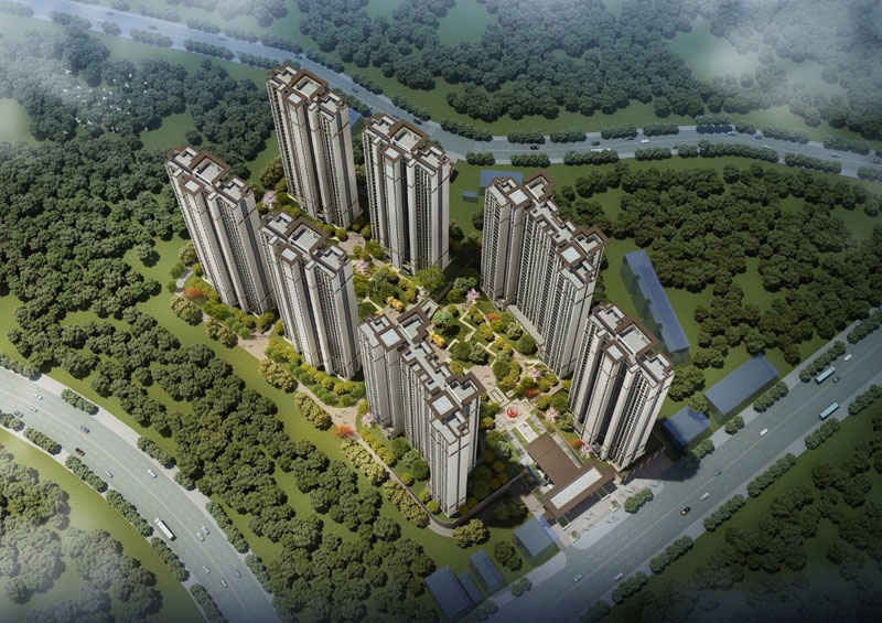 状元御景项目位于衡东县文冲路与武家山路交汇处东南角（距三小150米）