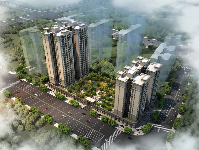 新水云轩高铁城项目位于祁东县祁东高铁站正对面600m（红星美凯龙隔壁）