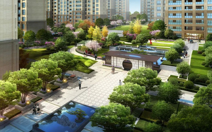 金鼎江山项目位于祁东县竹苑路与楚杰路交汇处（县政府向东500米）