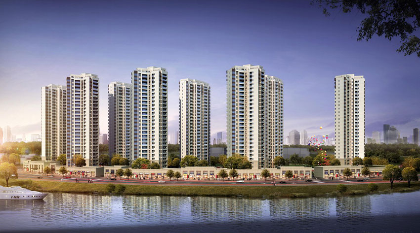 万昌星耀湾项目位于祁东县南山大道（衡师附中新区中学旁）