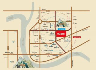 衡阳-衡东县状元御景为您提供该项目区位图欣赏