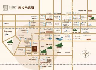 衡阳-祁东县新水云轩高铁城为您提供该项目区位图欣赏