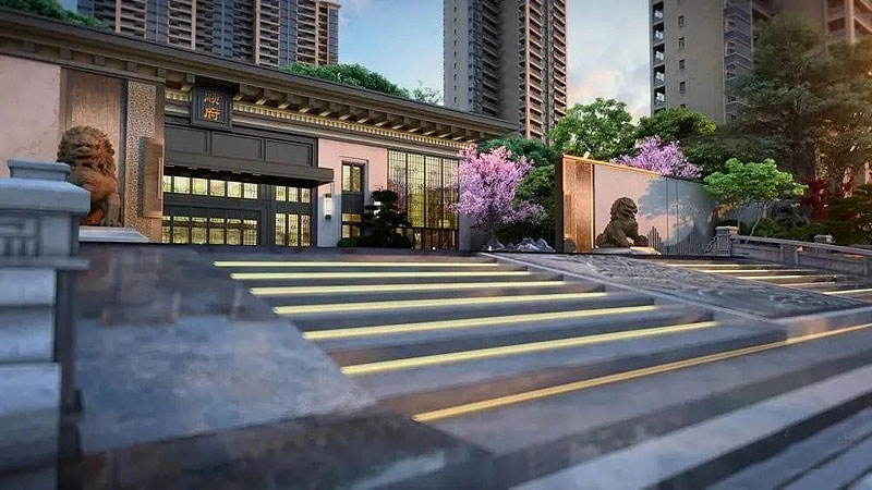 顺府项目位于耒阳市武广高铁旁顺湖公园北侧