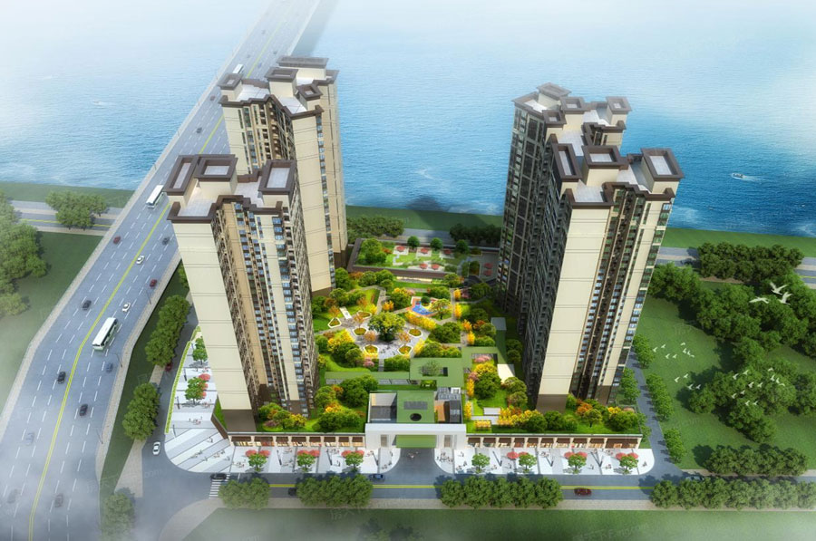 九曲河项目位于耒阳市沿江路与耒阳新大桥交汇处