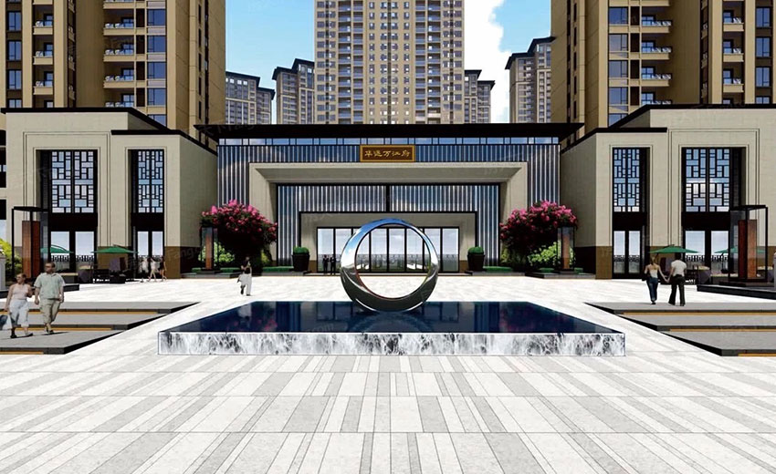 华远万江府项目位于耒阳市水东江街道耒阳大桥东500米