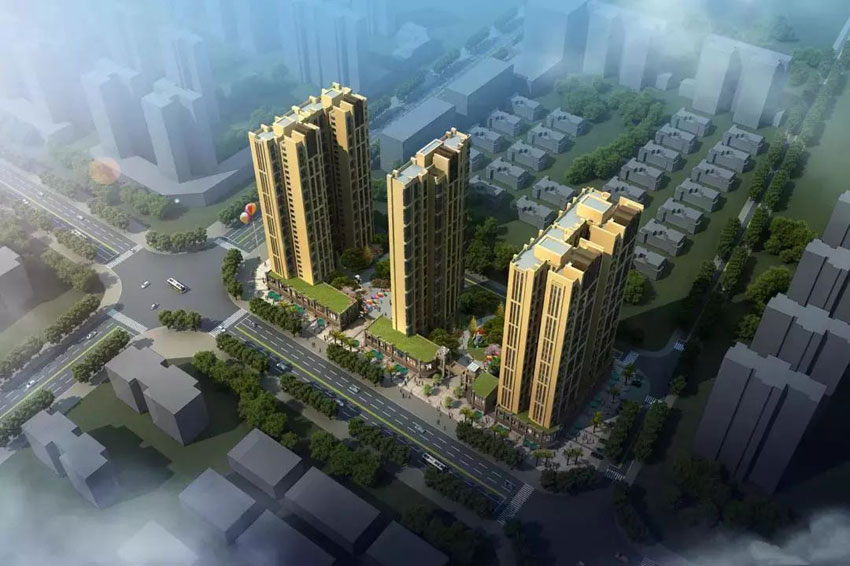 会铭御龙府项目位于耒阳市新城一路与和荷叶路交汇处